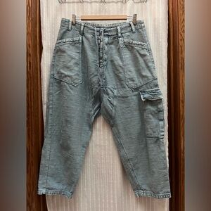 🔆Free People Bay to Breakers Blue Pants  Size M